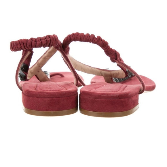 Stuart Weitzman suede strap sandals - Picture 4 of 5